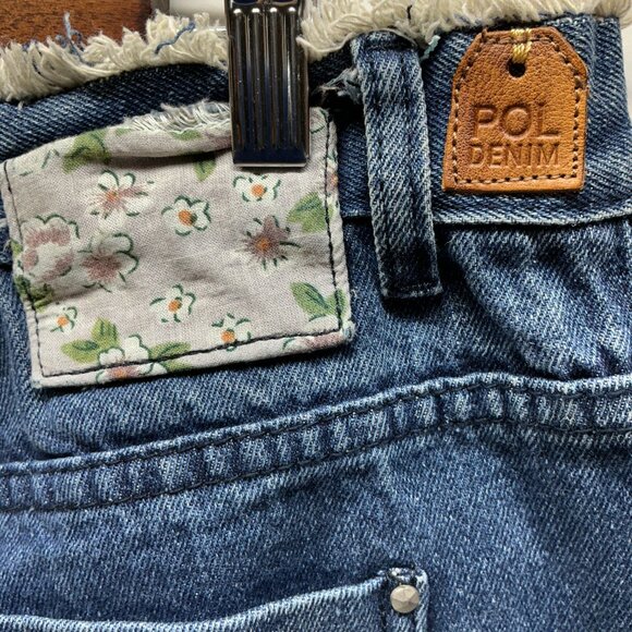 POL LARGE JEANS 32" WAIST 100% COTTON (SIZE 14) - Picture 8 of 14